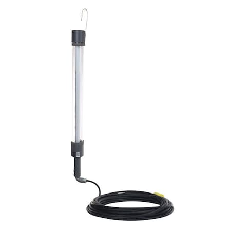 Newalthlete 120 - 277V AC Heavy Duty LED Drop Light & Task Light with Hooks - 8 watt - 50 ft. Cord & 3 ft. Tube NE3032233